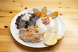 Venezuelan dish called Pabellon Criollo