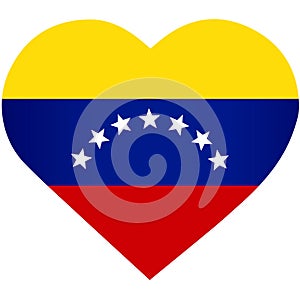 Venezuelan heart - Corazon Venezolano photo