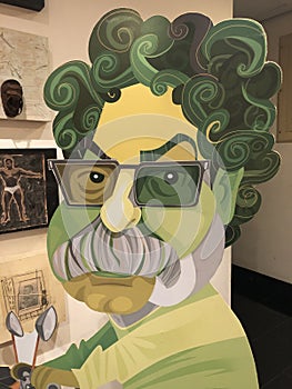 Venezuelan playwright JosÃÂ© Ignacio Cabrujas Cartoon