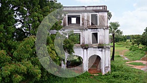 Vengi Chalukyas entrance to Shri Rama Chandra temple, Shamshabad,