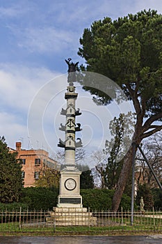 Maximilian d'Asburgo a historical landmark in Venice city