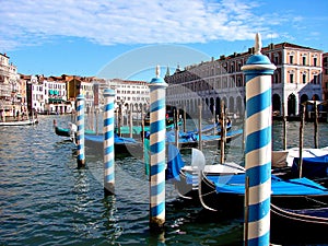 Venice architecture grand canale grand canal gondola