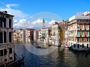 Venice architecture grand canale grand canal gondola