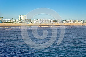 Venice Beach Coastline Reflections