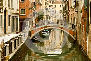 Venice canal photo