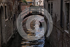 Venice Canal, Italy photo