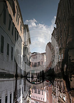 Venice Canal Reflection