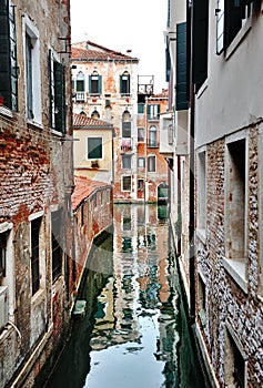 Venice canal scenic view, Venezia, Italy