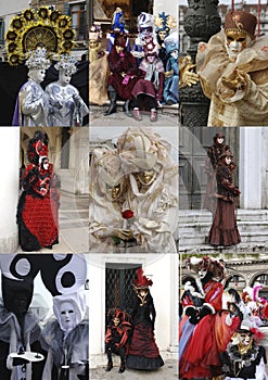 Venice Carnival People