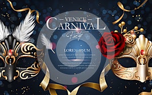 Venice carnival poster