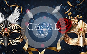 Venice carnival poster