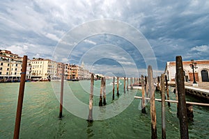 Venice Cityscape seen from the Canal Grande - Veneto Italy