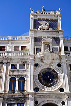 Venice clock tower.