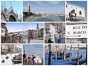 Venice collage