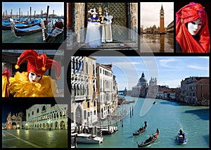 Venice collage