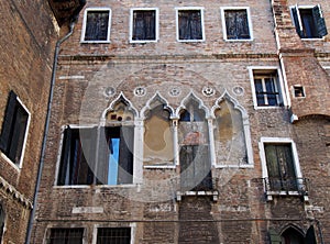 Venice Corte Seconda del Milion medieval courtyard