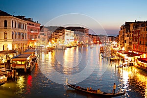 Venice at dusk