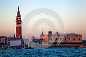 Venice at dusk