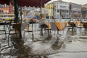 Venice during a flood