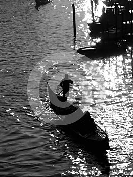 Venice: gondolier