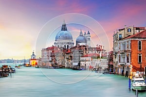 Venice - Grand Canal and Basilica Santa Maria della Salute