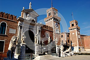 Venice, Italy: The Arsenal photo