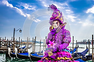 Venice, Italy - Carnival in Piazza San Marco