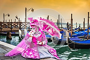 Venice, Italy - Carnival in Piazza San Marco