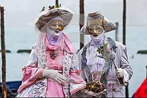 VENICE, ITALY,EVROPA- February 19 2023 - The Carnival of Venice (Italian Carnevale di Venezia) photo