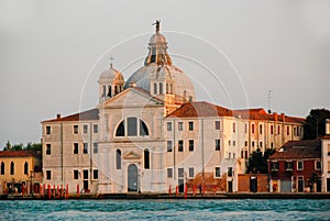 Church of Le Zitelle officially Santa Maria della Presentazione in Venice, Italy photo