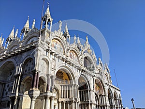 Venice Italy, streets buildings city view and landmarks
