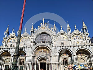 Venice Italy, streets buildings city view and landmarks