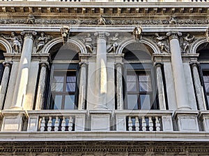 Venice Italy, streets buildings city view and landmarks