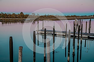 The Venice Lagoon, or Venetian Lagoon (in Venetian dialect ?aguna de Venesia or ?aguna vÃ¨neta) photo