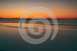 The Venice Lagoon, or Venetian Lagoon (in Venetian dialect ?aguna de Venesia or ?aguna vÃ¨neta) photo