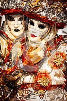 Venice Piazza San Marco during Carnival. Venice, Italy - Jun 6, 2013