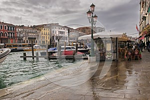 Venice in the rain