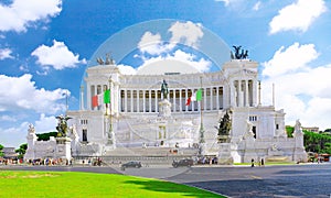 Venice Square in Rome. Italy