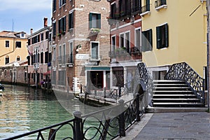 Venise, Canal,VÃ©nÃ©tie, Italie,