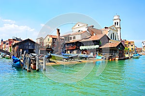 Venitian gondolas workshop