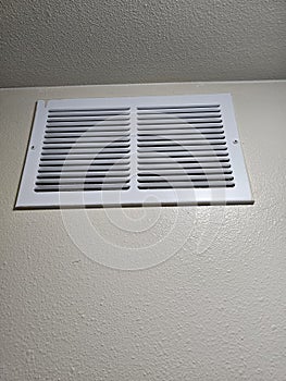 Vent in wall air ducting hvac