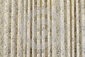 Ventage curtain background