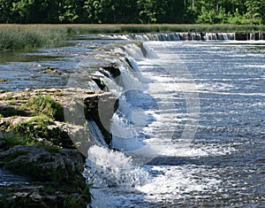 Ventas Rumba waterfall