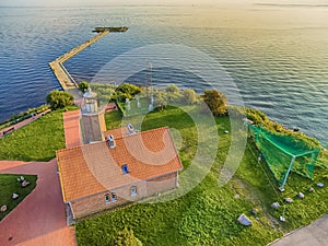 Vente Cape in Lithuania, bird ringing place photo