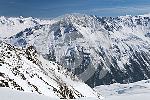 Venter Valley in Winter, Austria photo