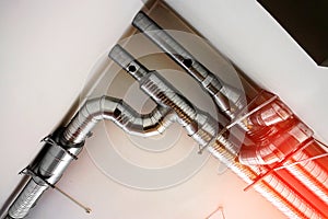 Ventilation pipes of an air condition