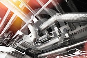 Ventilation pipes of an air condition