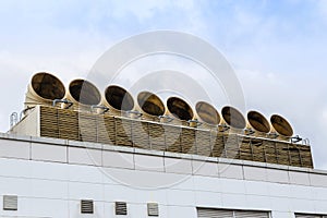 Ventilation pipes of air conditioner system