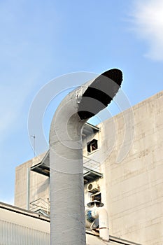 Ventilation pipes of the air-conditioning system