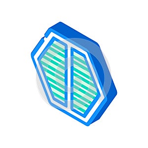 ventilation system isometric icon vector illustration